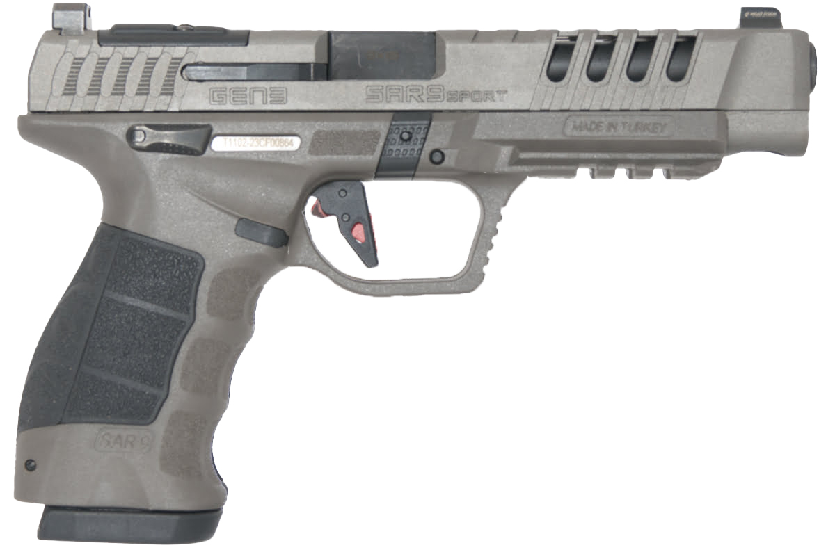 SAR SAR9 SPORT GEN3 9MM 9MM PLATINUM 17/19RD - Pistols